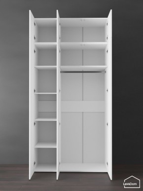 Шкаф с антресолью Linnea MHR-3POA-1 2450х1200х510 (Белый-М 11.1.2) в Чайковском - chaykovskiy.ok-mebel.com | фото 4