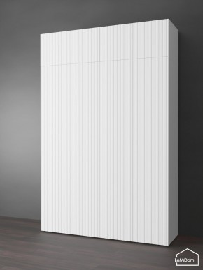 Шкаф с антресолью Linnea MHR-4POA-2 2450х1600х510 (Белый-М 11.1.1) в Чайковском - chaykovskiy.ok-mebel.com | фото