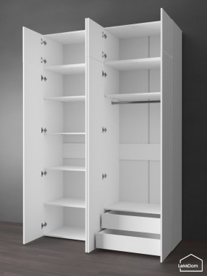 Шкаф с антресолью Linnea MHR-4POA-2 2450х1600х510 (Белый-М 11.1.2) в Чайковском - chaykovskiy.ok-mebel.com | фото 6