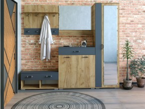 Шкаф ун-й с зеркалом НКМ Бостон Секция 5 в Чайковском - chaykovskiy.ok-mebel.com | фото 2