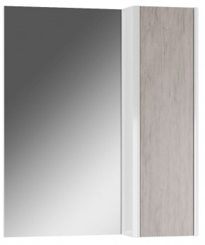 Шкаф-зеркало Uno 60 Дуб серый левый/правый Домино (DU1503HZ) в Чайковском - chaykovskiy.ok-mebel.com | фото 1