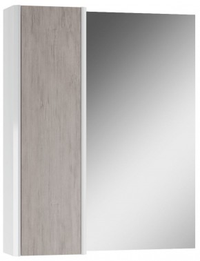 Шкаф-зеркало Uno 60 Дуб серый левый/правый Домино (DU1503HZ) в Чайковском - chaykovskiy.ok-mebel.com | фото 2