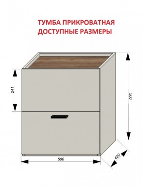 Спальня Серый камень + Кровать (серии «ГЕСТИЯ») в Чайковском - chaykovskiy.ok-mebel.com | фото 5