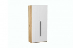 СТЕФАНИ-2 Шкаф (дуб крафт золотой/белый софт) в Чайковском - chaykovskiy.ok-mebel.com | фото