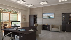 Стол для руководителя Премиум Пр.С-16 в Чайковском - chaykovskiy.ok-mebel.com | фото 4