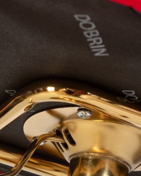 Стул барный DOBRIN CHARLY GOLD, красный велюр (MJ9-45) в Чайковском - chaykovskiy.ok-mebel.com | фото 10