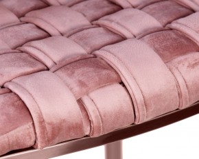 Стул барный DOBRIN EMMA ROSE GOLD, розовый велюр (VF-10) в Чайковском - chaykovskiy.ok-mebel.com | фото 9