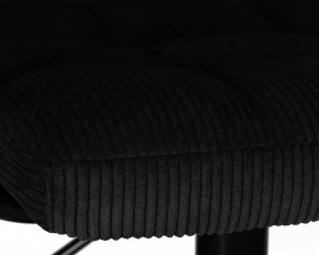 Стул барный DOBRIN KRUGER ARM BLACK, черный вельвет (LAR-E2041-52) в Чайковском - chaykovskiy.ok-mebel.com | фото 8