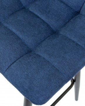 Стул барный DOBRIN NICOLE, черные матовые ножки, синяя ткань (UF860-14B) в Чайковском - chaykovskiy.ok-mebel.com | фото 8