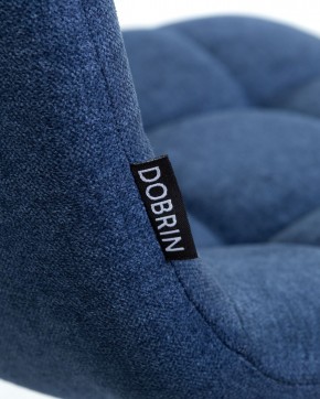 Стул барный DOBRIN NICOLE, черные матовые ножки, синяя ткань (UF860-14B) в Чайковском - chaykovskiy.ok-mebel.com | фото 9
