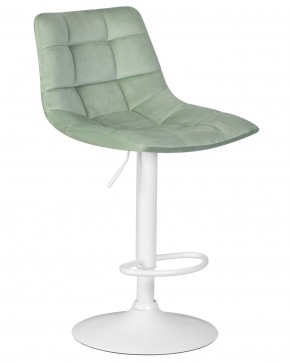 Стул барный DOBRIN TAILOR WHITE, пудрово-мятный велюр (MJ9-87) в Чайковском - chaykovskiy.ok-mebel.com | фото 2