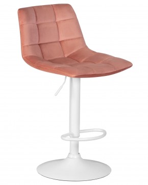 Стул барный DOBRIN TAILOR WHITE, пудрово-розовый велюр (MJ9-32) в Чайковском - chaykovskiy.ok-mebel.com | фото 2