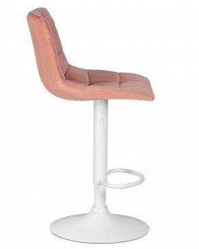Стул барный DOBRIN TAILOR WHITE, пудрово-розовый велюр (MJ9-32) в Чайковском - chaykovskiy.ok-mebel.com | фото 3