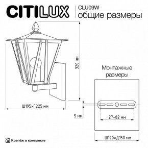 Светильник на штанге Citilux FORTS CLU09W в Чайковском - chaykovskiy.ok-mebel.com | фото 9