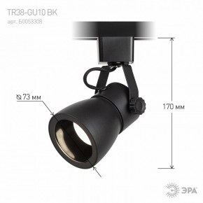 Светильник на штанге Эра  TR38-GU10 BK в Чайковском - chaykovskiy.ok-mebel.com | фото 7