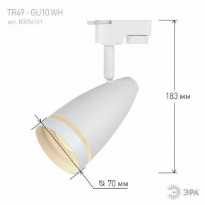 Светильник на штанге Эра  TR49 - GU10 WH в Чайковском - chaykovskiy.ok-mebel.com | фото 4