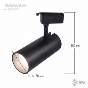 Светильник на штанге Эра  TR5-30 COB BK в Чайковском - chaykovskiy.ok-mebel.com | фото 5