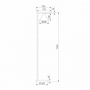 Торшер Elektrostandard Bevel a068473 в Чайковском - chaykovskiy.ok-mebel.com | фото 2