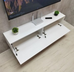 Тумба подвесная под ТВ LINES MTV1-MA 750 Белый глянец (Белый-M 10.1.1) в Чайковском - chaykovskiy.ok-mebel.com | фото 11