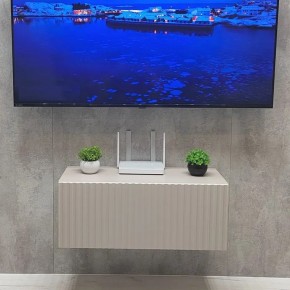 Тумба подвесная под ТВ LINES MTV1-MA 750 Бежевый (Леда-М 10.1.5) в Чайковском - chaykovskiy.ok-mebel.com | фото 5