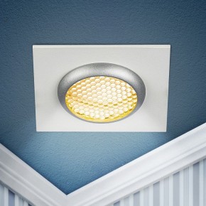 Встраиваемый светильник Эра  KL110 WH/SL в Чайковском - chaykovskiy.ok-mebel.com | фото 5