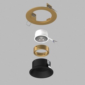 Встраиваемый светильник Lightstar Domino D61307GMOD в Чайковском - chaykovskiy.ok-mebel.com | фото 3