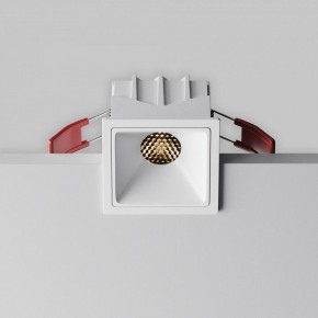 Встраиваемый светильник Maytoni Alfa LED DL043-01-10W3K-SQ-W-1 в Чайковском - chaykovskiy.ok-mebel.com | фото 2
