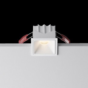 Встраиваемый светильник Maytoni Alfa LED DL043-01-10W3K-SQ-W-1 в Чайковском - chaykovskiy.ok-mebel.com | фото 5