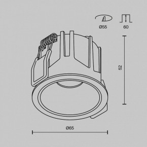 Встраиваемый светильник Maytoni Alfa LED DL043-01-10W4K-RD-W-1 в Чайковском - chaykovskiy.ok-mebel.com | фото 10