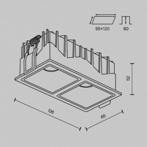 Встраиваемый светильник Maytoni Alfa LED DL043-02-10W3K-SQ-B-1 в Чайковском - chaykovskiy.ok-mebel.com | фото 11