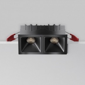 Встраиваемый светильник Maytoni Alfa LED DL043-02-10W4K-SQ-B-1 в Чайковском - chaykovskiy.ok-mebel.com | фото 2