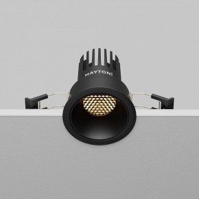 Встраиваемый светильник Maytoni Dip DL115-10W-2.7K-B в Чайковском - chaykovskiy.ok-mebel.com | фото 7