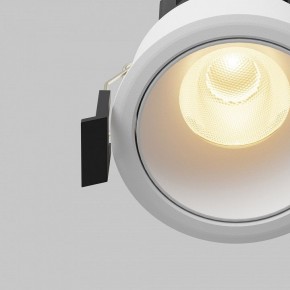 Встраиваемый светильник Maytoni Dip DL115-10W-2.7K-W в Чайковском - chaykovskiy.ok-mebel.com | фото 11