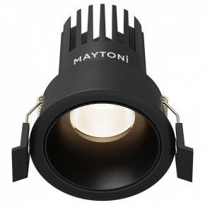 Встраиваемый светильник Maytoni Dip DL115-10W-4K-B в Чайковском - chaykovskiy.ok-mebel.com | фото
