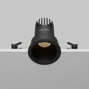 Встраиваемый светильник Maytoni Dip DL116-10W-2.7K-B в Чайковском - chaykovskiy.ok-mebel.com | фото 7