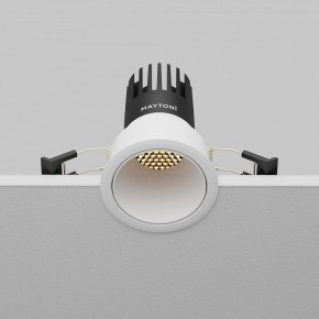Встраиваемый светильник Maytoni Dip DL116-10W-2.7K-W в Чайковском - chaykovskiy.ok-mebel.com | фото 7
