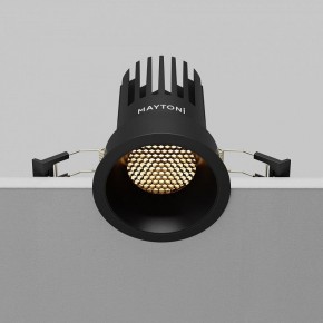 Встраиваемый светильник Maytoni Dip DL117-15W-2.7K-B в Чайковском - chaykovskiy.ok-mebel.com | фото 12