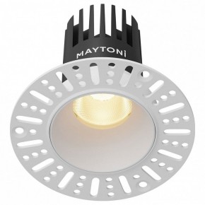 Встраиваемый светильник Maytoni Dip DL119-10W-2.7K-TRS-W в Чайковском - chaykovskiy.ok-mebel.com | фото