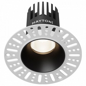Встраиваемый светильник Maytoni Dip DL119-10W-4K-TRS-B в Чайковском - chaykovskiy.ok-mebel.com | фото