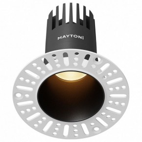 Встраиваемый светильник Maytoni Dip DL120-10W-2.7K-TRS-B в Чайковском - chaykovskiy.ok-mebel.com | фото