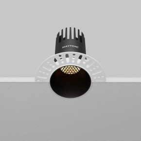 Встраиваемый светильник Maytoni Dip DL120-10W-2.7K-TRS-B в Чайковском - chaykovskiy.ok-mebel.com | фото 7