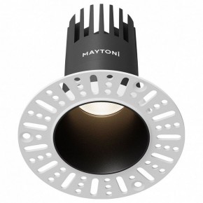 Встраиваемый светильник Maytoni Dip DL120-10W-4K-TRS-B в Чайковском - chaykovskiy.ok-mebel.com | фото