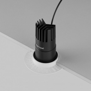 Встраиваемый светильник Maytoni Dip DL120-10W-4K-TRS-B в Чайковском - chaykovskiy.ok-mebel.com | фото 6