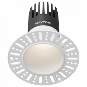 Встраиваемый светильник Maytoni Dip DL120-10W-4K-TRS-W в Чайковском - chaykovskiy.ok-mebel.com | фото