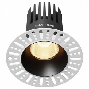 Встраиваемый светильник Maytoni Dip DL121-15W-2.7K-TRS-B в Чайковском - chaykovskiy.ok-mebel.com | фото