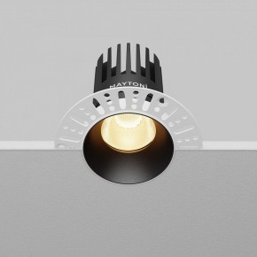 Встраиваемый светильник Maytoni Dip DL121-15W-2.7K-TRS-B в Чайковском - chaykovskiy.ok-mebel.com | фото 5