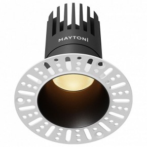 Встраиваемый светильник Maytoni Dip DL122-15W-2.7K-TRS-B в Чайковском - chaykovskiy.ok-mebel.com | фото
