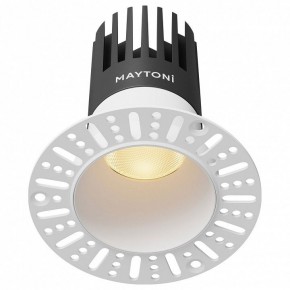 Встраиваемый светильник Maytoni Dip DL122-15W-2.7K-TRS-W в Чайковском - chaykovskiy.ok-mebel.com | фото