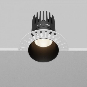 Встраиваемый светильник Maytoni Dip DL122-15W-4K-TRS-B в Чайковском - chaykovskiy.ok-mebel.com | фото 4