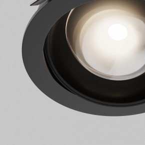 Встраиваемый светильник Maytoni Lens DL105-12W4K-B в Чайковском - chaykovskiy.ok-mebel.com | фото 8